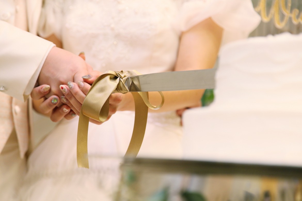 Full of gratitude White × Gold Wedding