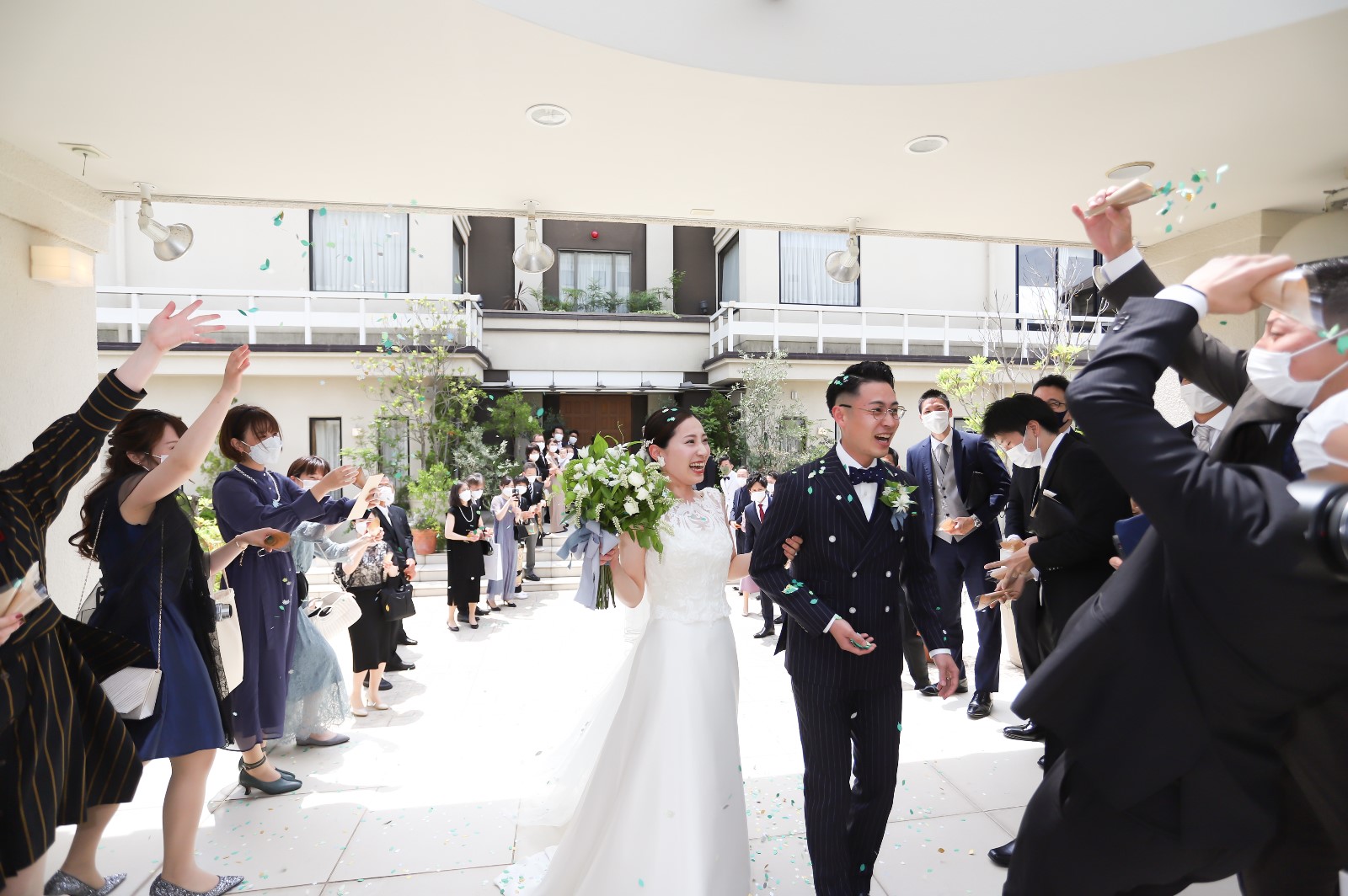 虹がかかったよ