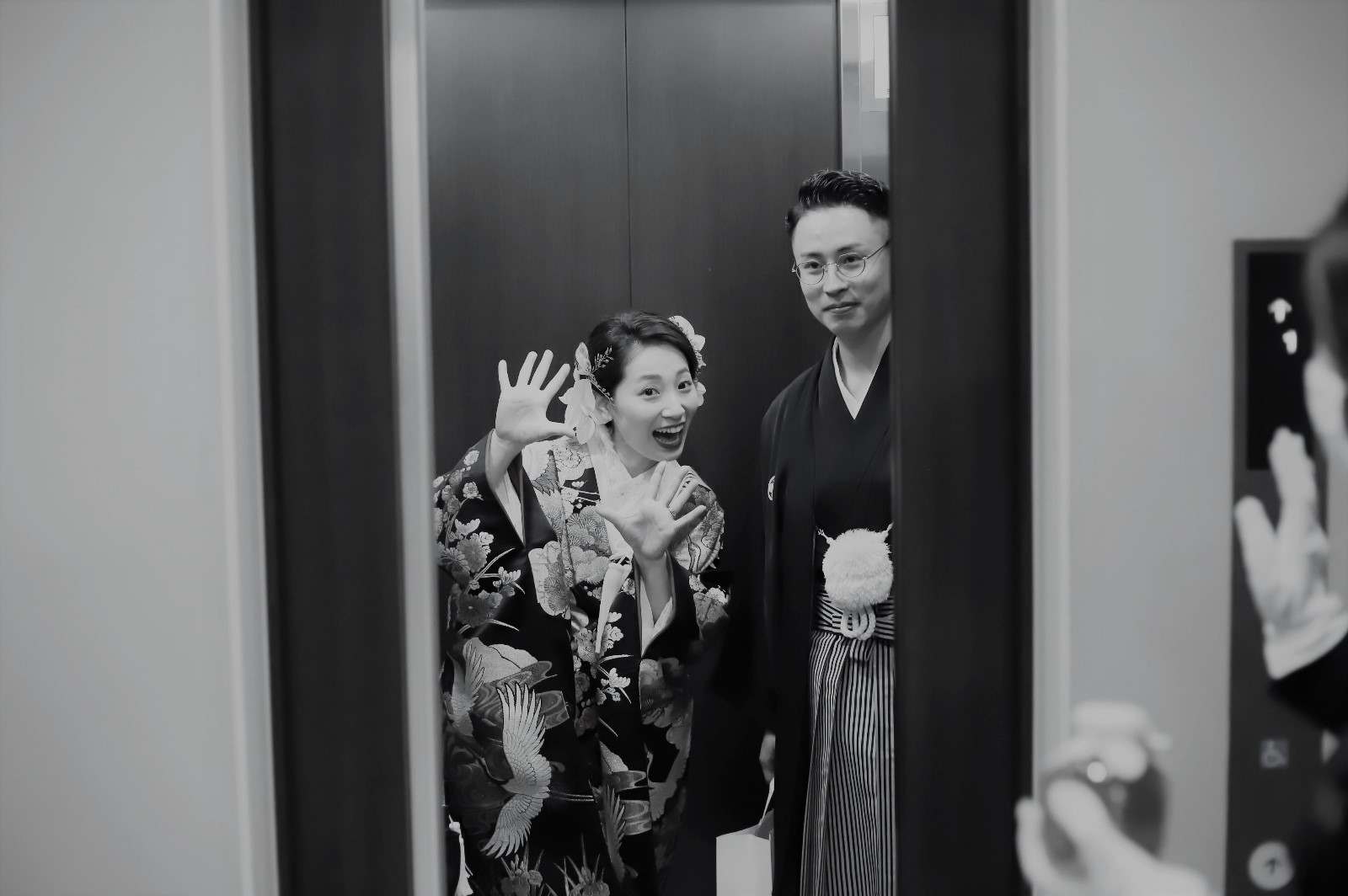 虹がかかったよ